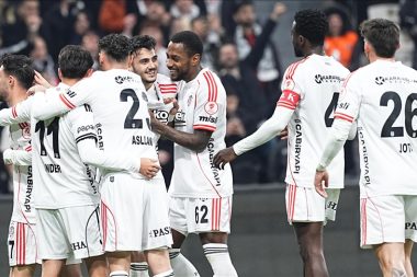 Beşiktaş farklı kazandı, çeyrek finale çıktı