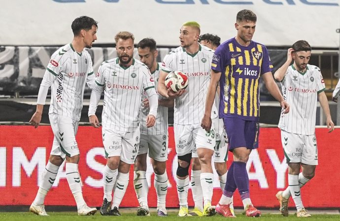 Eyüpspor deplasmanında Konyaspor’a tek gol yetti