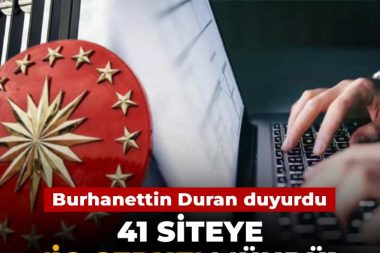 41 hesaba ‘iç cephe’ mührü: İletişim başkanı duyurdu