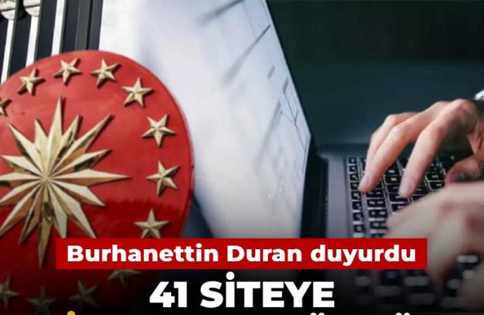 41 hesaba ‘iç cephe’ mührü: İletişim başkanı duyurdu
