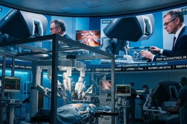 Londra’daki doktor yönlendirdi, Cebelitarık’taki robot prostat ameliyatı yaptı