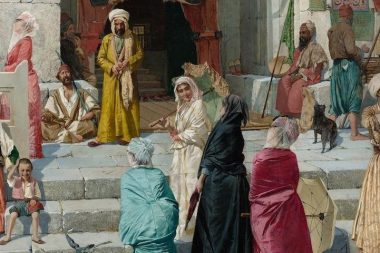 Londra’da satılık bir Osman Hamdi Bey resmi