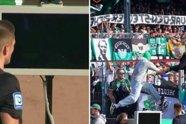 Penaltı VAR’da incelenemedi: Maskeli taraftar elektrik fişini çekti