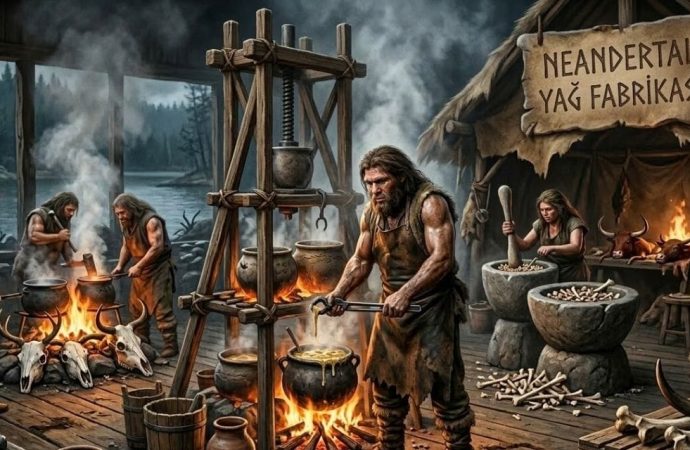 Sit alanından 125 bin yıllık yağ atölyesi çıktı