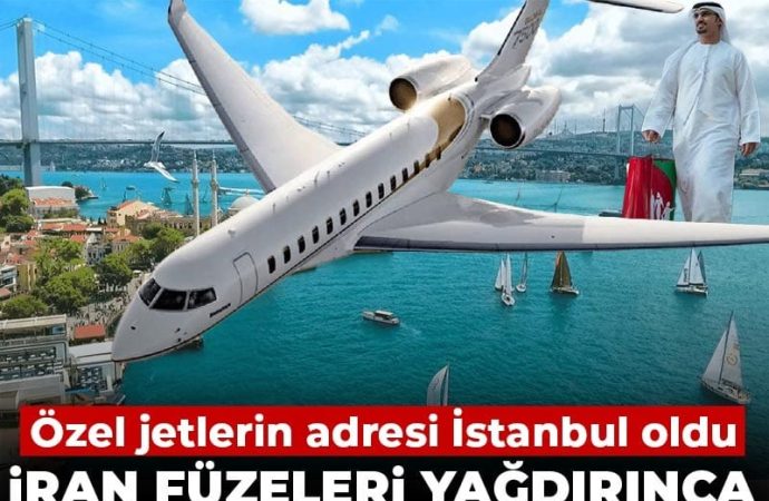 Dubai’den kaçan kaçana: Özel jetlerin adresi İstanbul