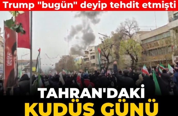 Tahran’da miting alanında patlama