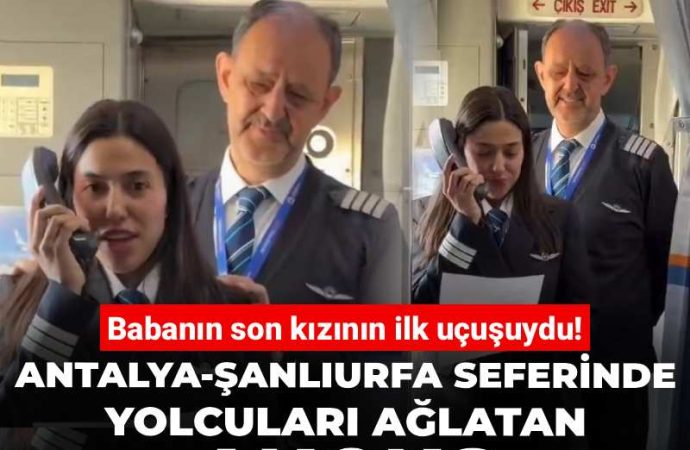 ‘Kaptanınız konuşuyor, kumandayı artık kızıma devrediyorum’