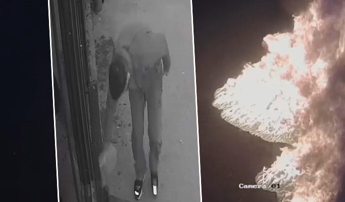 Eski çalışan pizza zinciri şubelerini tek tek kundakladı