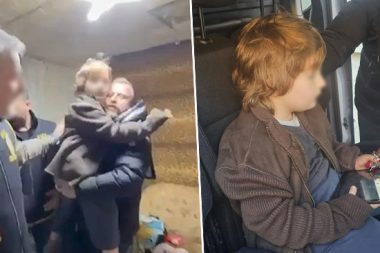 Alman anneden kaçırılan çocuk çöp yığınları arasında bitkin halde bulundu