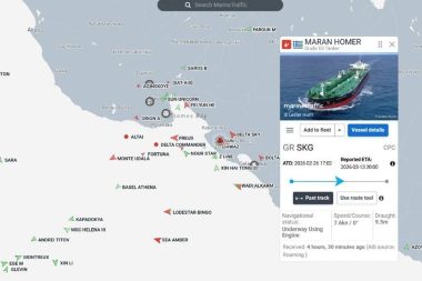 Karadeniz’de Yunan bayraklı tanker vuruldu