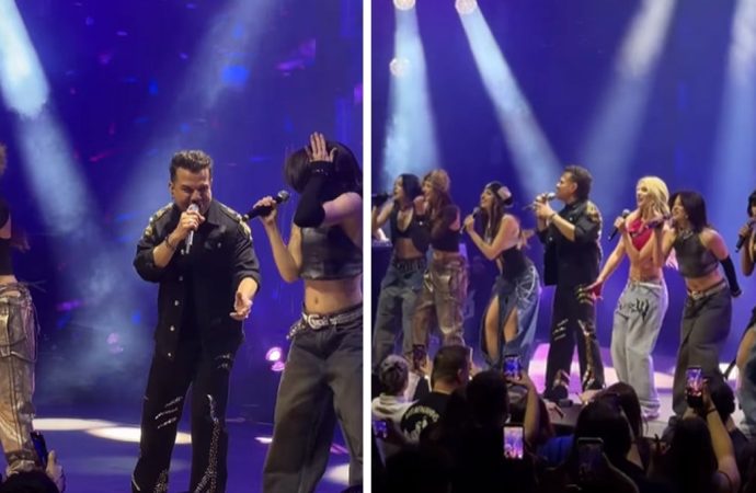 Kenan Doğulu konserinde sürpriz: Sahneye Manifest çıktı