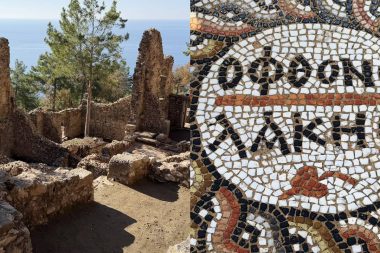 3 bin yıllık antik kentte mozaik kitabe: ‘Kıskanan çatlasın’