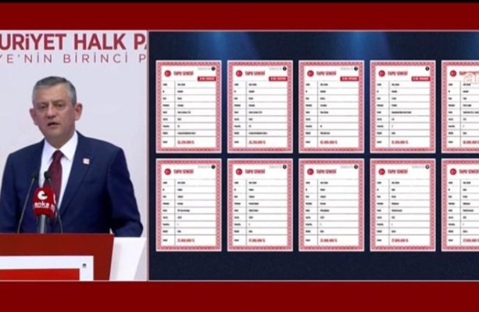 Özgür Özel beklenen açıklamayı yaptı: Akın Gürlek’in 450 milyonluk mal varlığı var