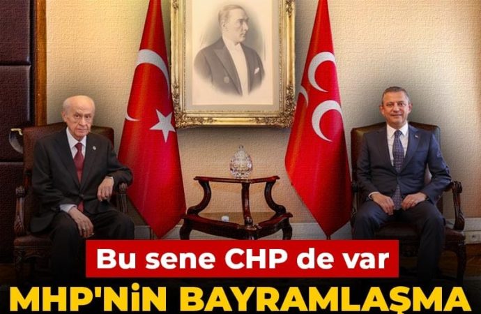 MHP bu yıl CHP’yle de bayramlaşacak