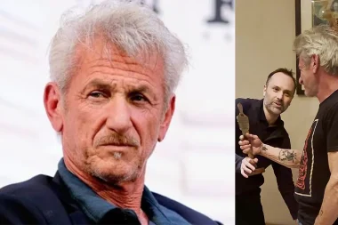 Los Angeles yerine Kiev’e gitti: Oscar yerine füze parçalarından yapılan ‘Demir Oscar’ aldı