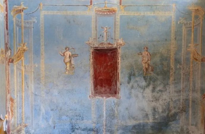 Pompeii’nin adak odasında Mısır mavisi: Öyle bir badana kaça çıkar?