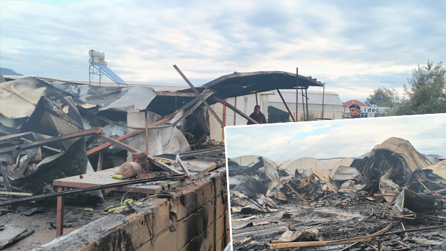 Konteyner yangını sığınmacı aileyi yok etti: Beş çocukla hamile anne öldü