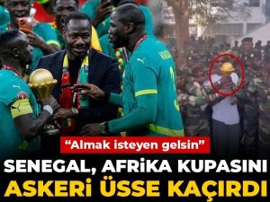 Senegal Afrika Kupası’nı askeri üsse kaçırdı: Sıkıysa gelin alın