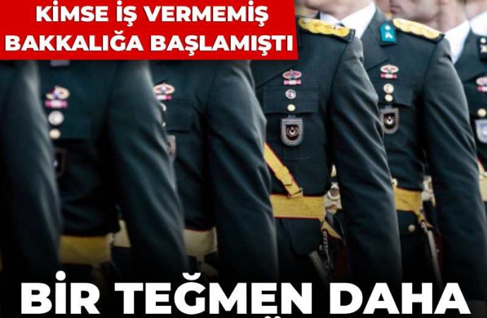 Bir teğmen daha TSK’ya dönüyor: Kimse iş vermeyince bakkalığa başlamıştı