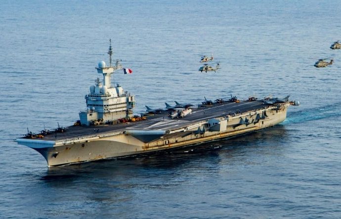 Fransız uçak gemisinin konumunu spor uygulaması Strava ifşa etti