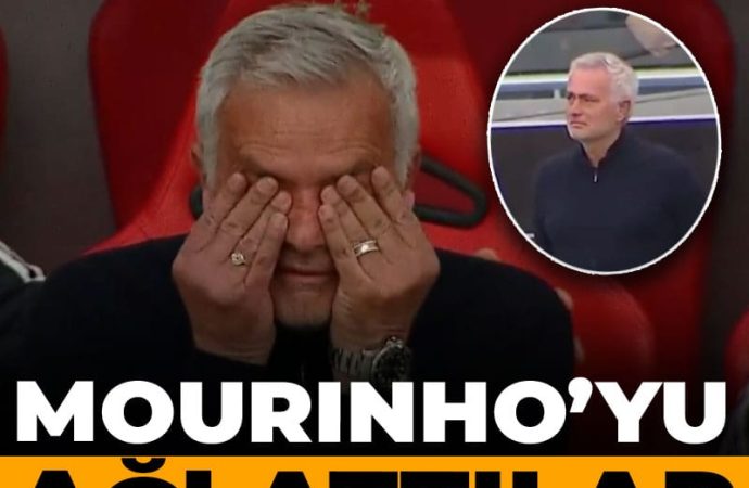 Takımı 3-0 kazanmışken: Mourinho neden ağladı?