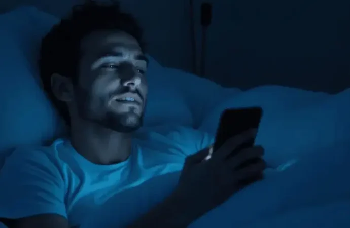 Gece ekranı uykuyu çalıyor: ‘Mavi ışık detoksu’ uyarısı