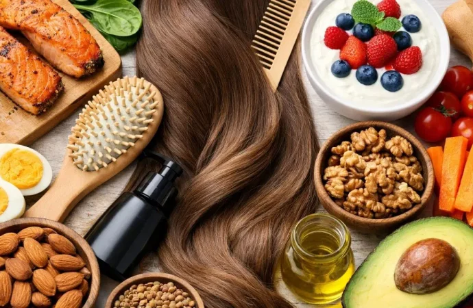 Ahenkle salınan saçlar için olmazsa olmaz yedi besin
