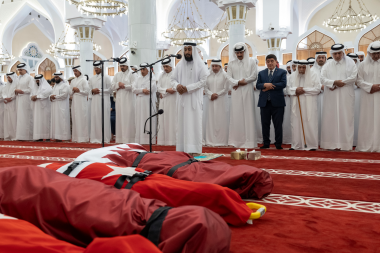 Selefi geleneği: Katar şehitleri için tabutsuz tören yapıldı