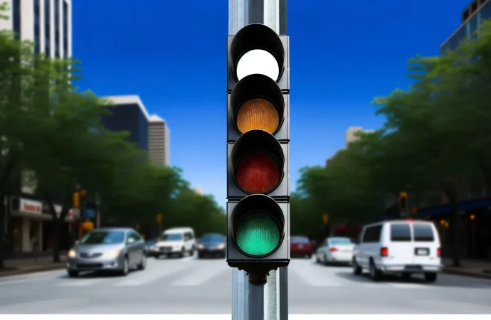 Kocaman ülkede tek trafik ışığı yok