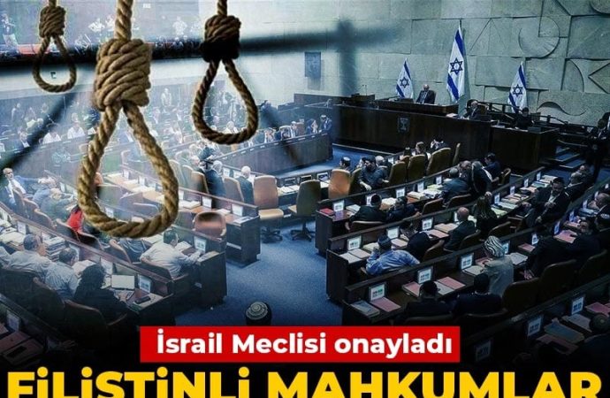 İsrail Meclisi onayladı: Filistinli mahkumlar asılarak idam edilecek