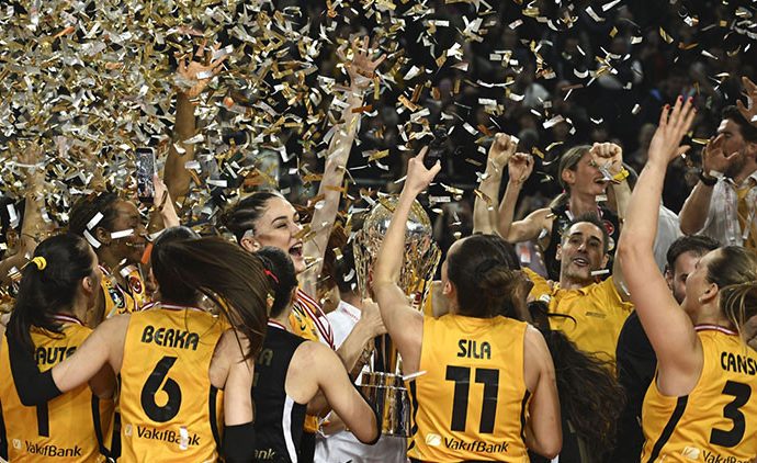 Kupa Voley’de şampiyon Vakıfbank!