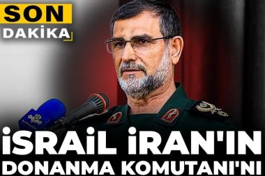 İsrail: İran’ın donanma komutanını öldürdük