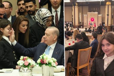 Dünya matematik şampiyonu Lina’nın gözü Erdoğan’ın koltuğunda!