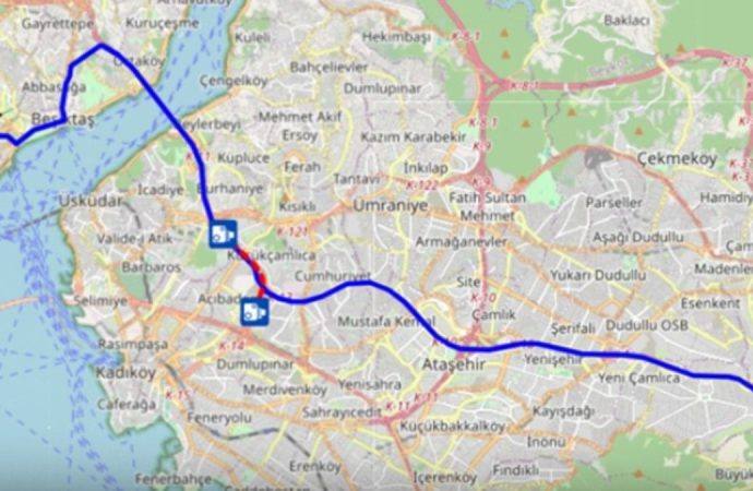 Bas tuşa, haritada radarların yerini öğren