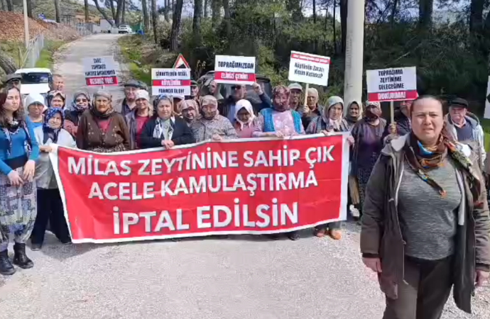 Akbelen’de tapu sahiplerinden habersiz keşif yapılıyor