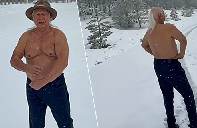 Hiç böyle görmediniz: Şener Üşümezsoy hem depreme baktı, hem kara daldı