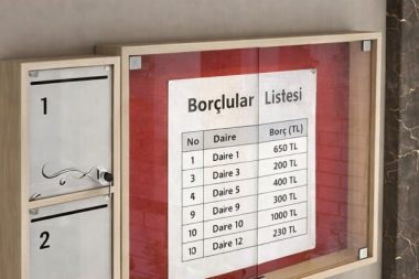 Apartman ve sitede kapıya borç bilgisi asmak yasak: Çünkü kişisel veri