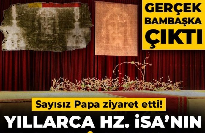 ‘Hz. İsa’nın kutsal kefeni’ sanılıyordu: Üstünde Avrupa’ya 1500 yıl sonra gelmiş portakal DNA’sı çıktı