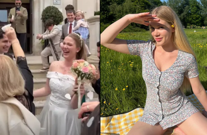 10 yıl sonra Londra’da evlendi: Aleyna Tilki de oradaydı