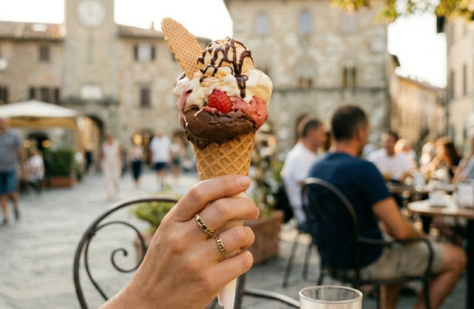 Bir dondurma yedi milyoner oldu