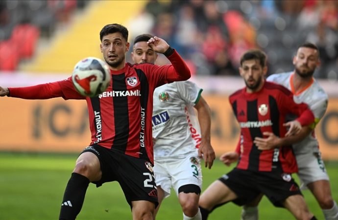 Gaziantep ile Alanya yenişemedi