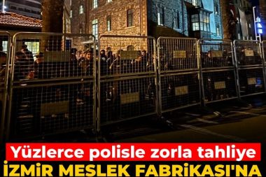 Meslek Fabrikası’na şafak baskını: Yüzlerce polisle zorla tahliye