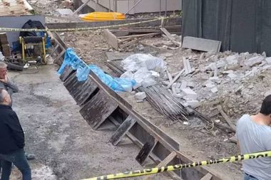 Beşinci kattan düşen şantiye şefi hayatını kaybetti