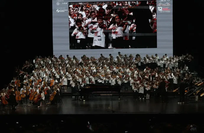 İstanbul’da 29 ülkenin müzisyen çocukları buluştu