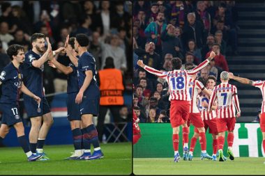 Devler Ligi’nde PSG Liverpool’u, Atletico Madrid de Barcelona’yı mağlup etti