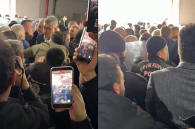 Bursa Büyükşehir’de seçim krizi: Polis CHP’lilere müdahale etti