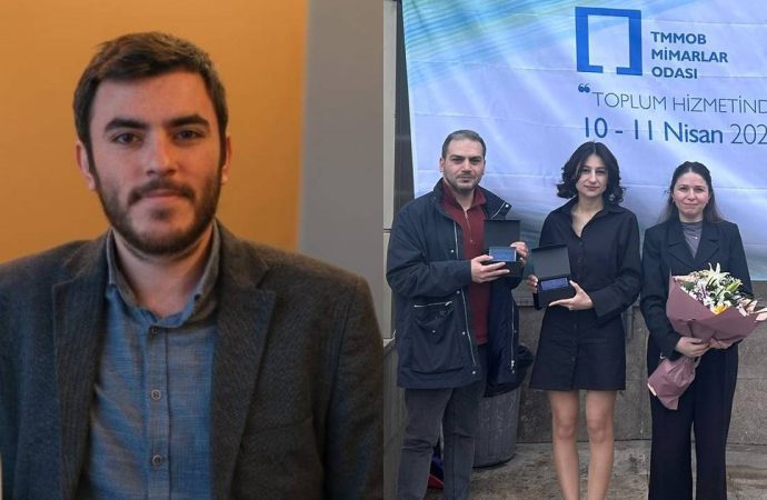 Mimarlar Odası’ndan tutuklu gazeteci İsmail Arı’ya dayanışma ödülü