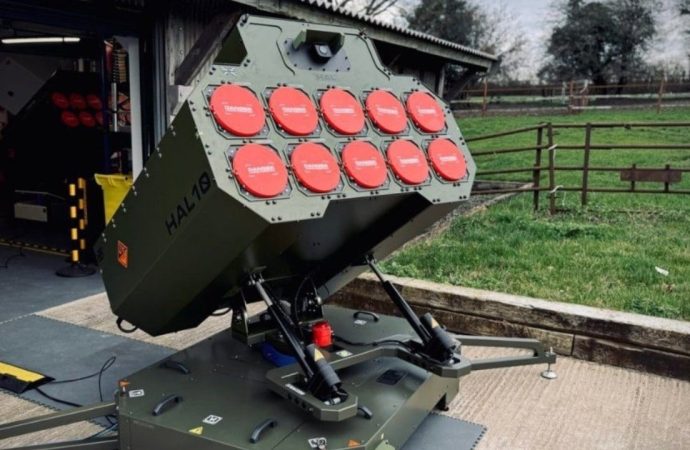 Sürü dron fırlatıcısı HAL10: Tanıtımı Birleşik Krallık merkezli şirket yaptı