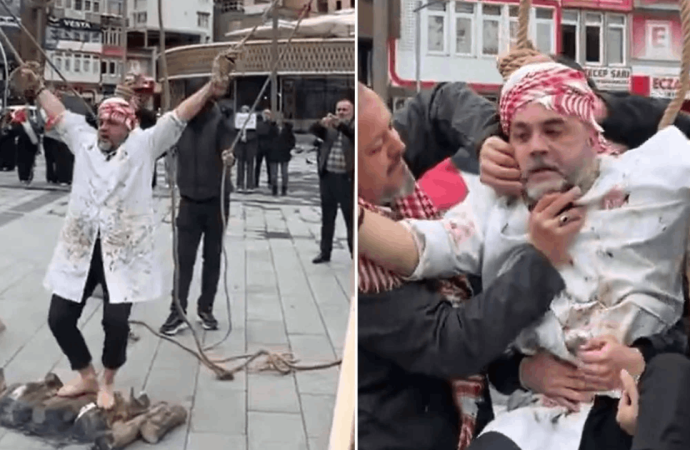 Kemal Hoca İsrail’i protesto ederken kendini öldürüyordu