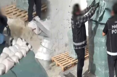Kargo firmasına baskın: Buzdolabından kilo kilo uyuşturucu çıktı